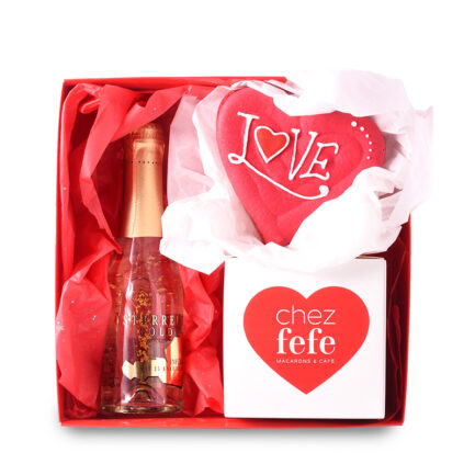 Сет с макарони и шампанско "Surprise"