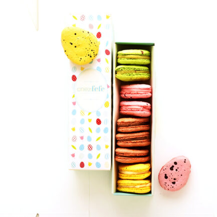 Кутия с макарони-яйца "Jardin de Pâques"